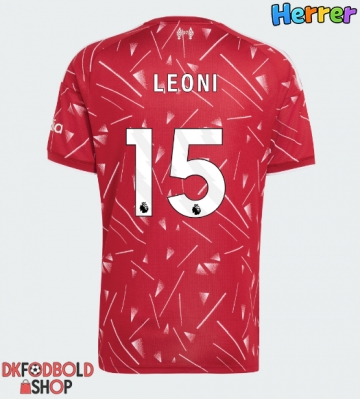 Liverpool Giovanni Leoni #15 Hjemmebanetrøje 2026-27 Kort ærmer Liverpool Giovanni Leoni #15 Hjemmebanetrøje 2026-27 Kort ærmer